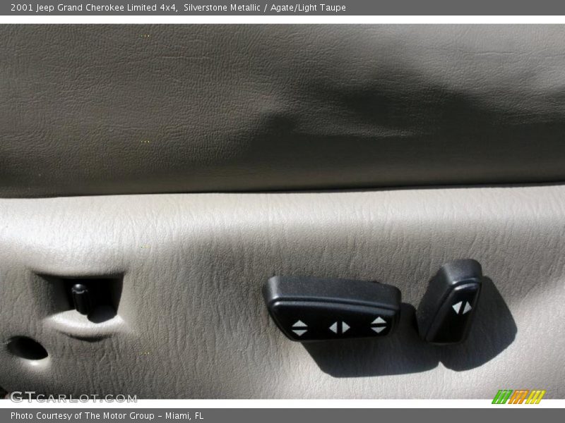 Silverstone Metallic / Agate/Light Taupe 2001 Jeep Grand Cherokee Limited 4x4