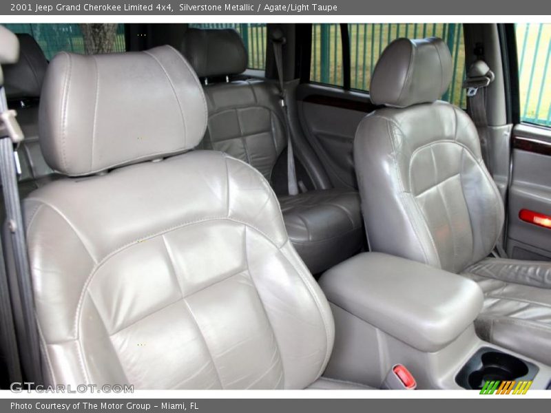 Silverstone Metallic / Agate/Light Taupe 2001 Jeep Grand Cherokee Limited 4x4