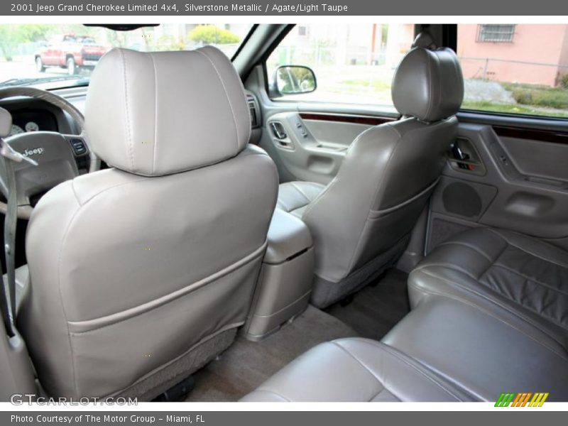 Silverstone Metallic / Agate/Light Taupe 2001 Jeep Grand Cherokee Limited 4x4
