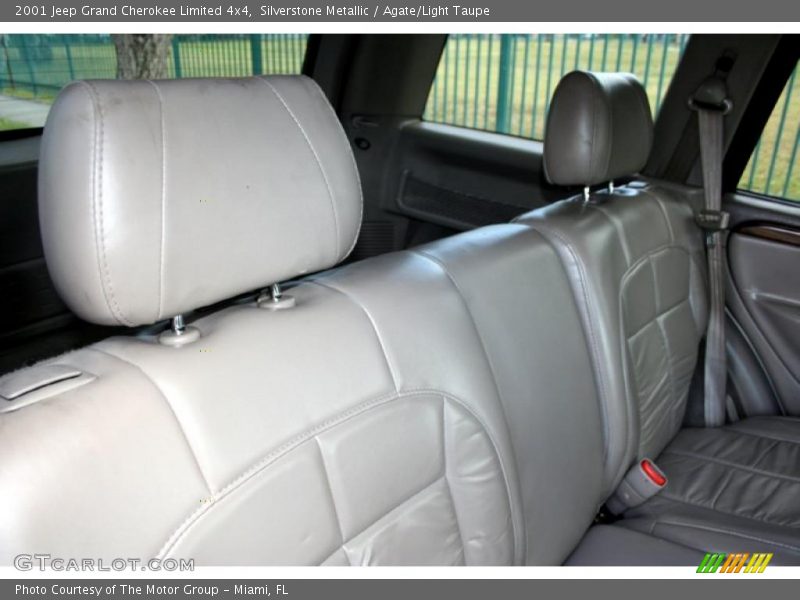 Silverstone Metallic / Agate/Light Taupe 2001 Jeep Grand Cherokee Limited 4x4