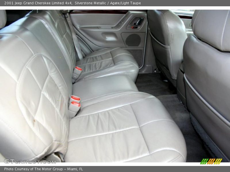 Silverstone Metallic / Agate/Light Taupe 2001 Jeep Grand Cherokee Limited 4x4