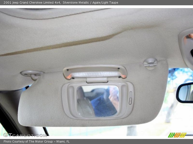 Silverstone Metallic / Agate/Light Taupe 2001 Jeep Grand Cherokee Limited 4x4
