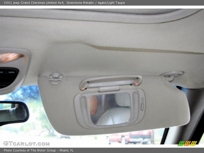 Silverstone Metallic / Agate/Light Taupe 2001 Jeep Grand Cherokee Limited 4x4