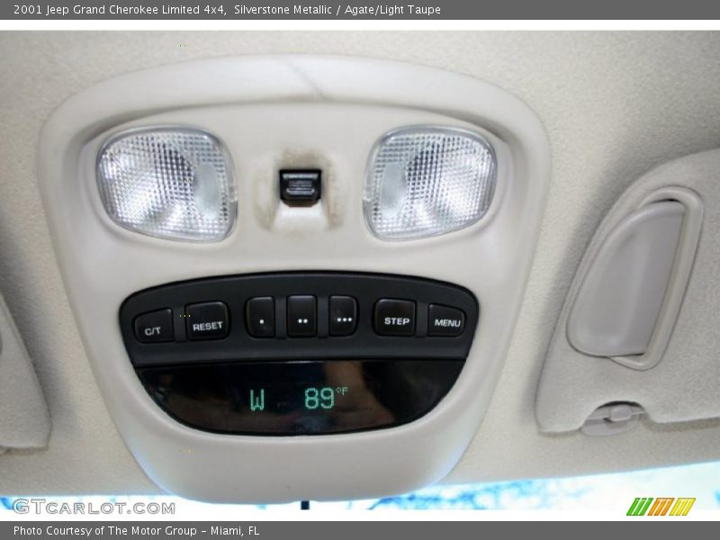 Silverstone Metallic / Agate/Light Taupe 2001 Jeep Grand Cherokee Limited 4x4