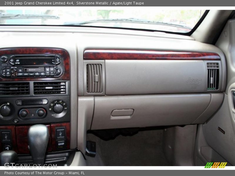 Silverstone Metallic / Agate/Light Taupe 2001 Jeep Grand Cherokee Limited 4x4