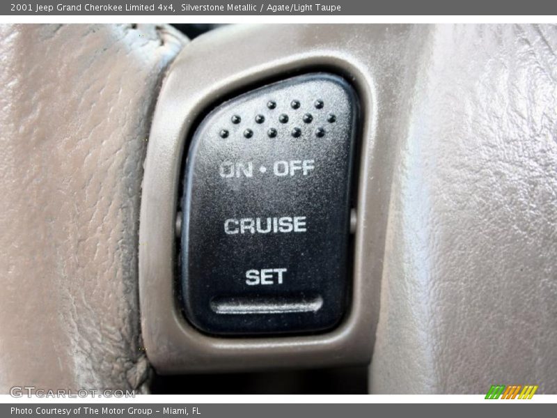 Silverstone Metallic / Agate/Light Taupe 2001 Jeep Grand Cherokee Limited 4x4