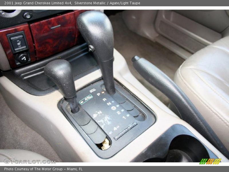 Silverstone Metallic / Agate/Light Taupe 2001 Jeep Grand Cherokee Limited 4x4