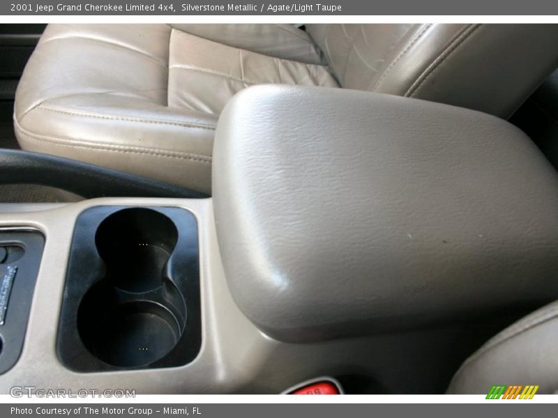Silverstone Metallic / Agate/Light Taupe 2001 Jeep Grand Cherokee Limited 4x4