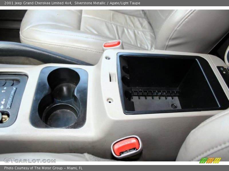 Silverstone Metallic / Agate/Light Taupe 2001 Jeep Grand Cherokee Limited 4x4