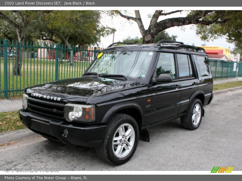 Java Black / Black 2003 Land Rover Discovery SE7