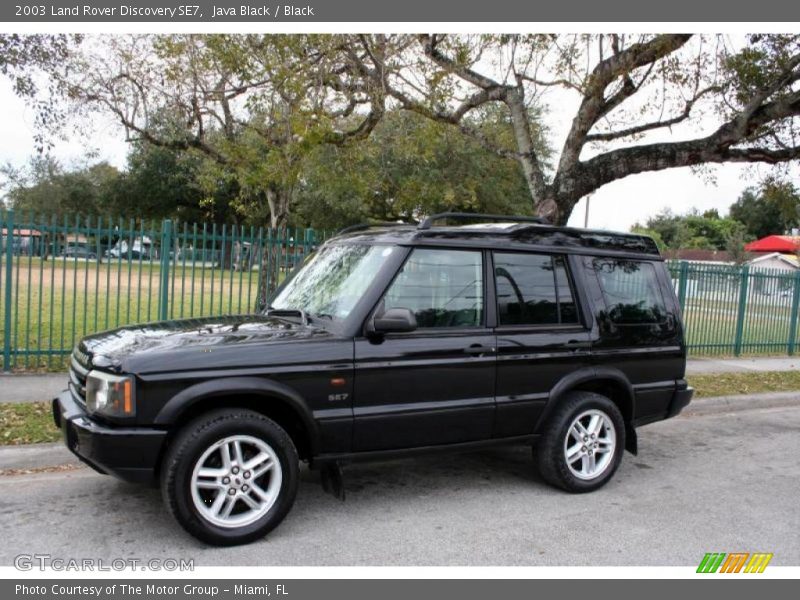 Java Black / Black 2003 Land Rover Discovery SE7