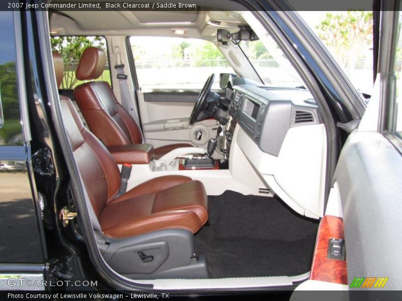  2007 Commander Limited Saddle Brown Interior
