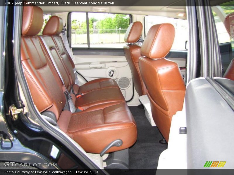  2007 Commander Limited Saddle Brown Interior