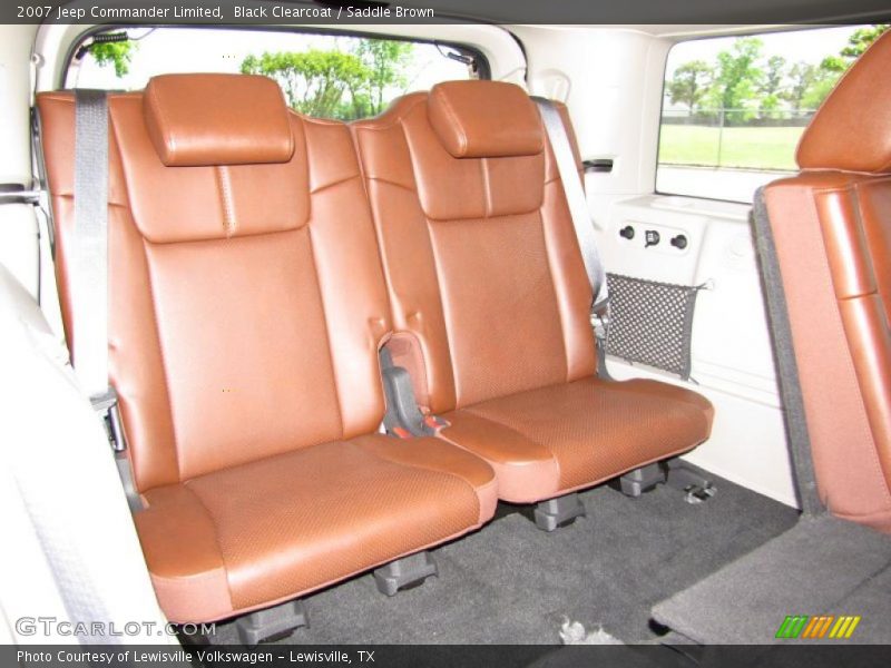  2007 Commander Limited Saddle Brown Interior