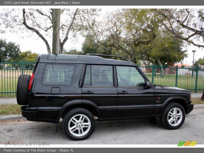 Java Black / Black 2003 Land Rover Discovery SE7