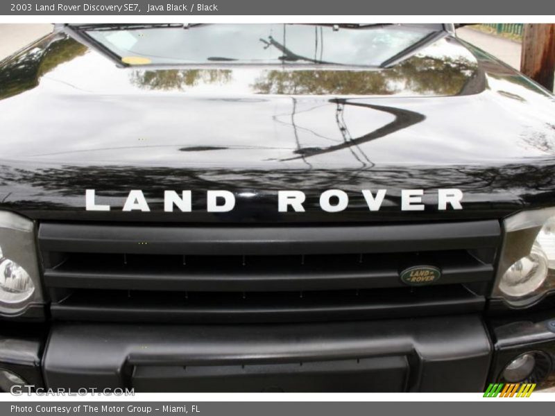 Java Black / Black 2003 Land Rover Discovery SE7