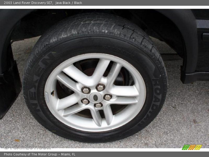 Java Black / Black 2003 Land Rover Discovery SE7
