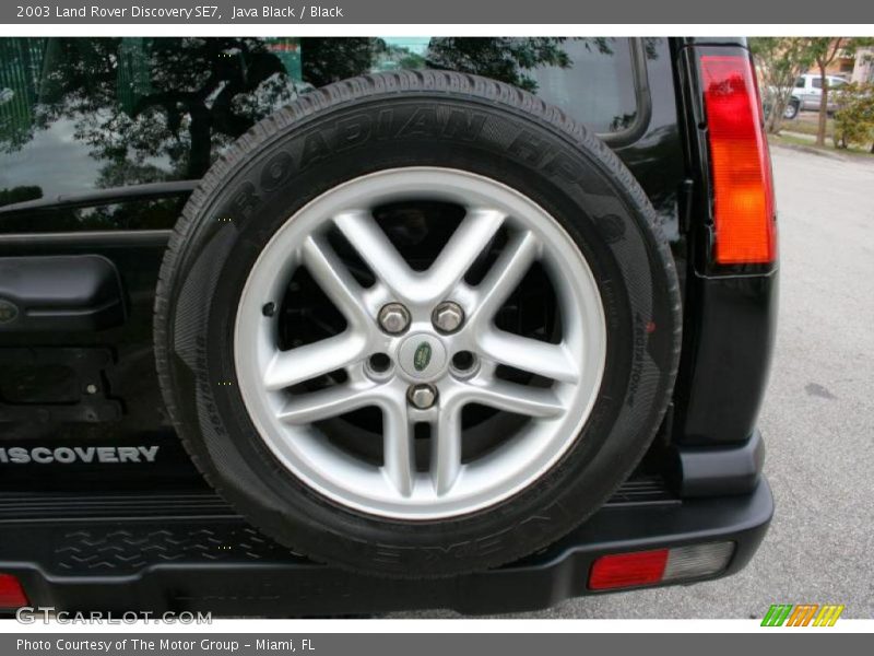 Java Black / Black 2003 Land Rover Discovery SE7