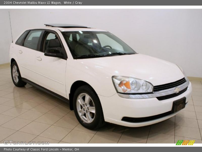 White / Gray 2004 Chevrolet Malibu Maxx LS Wagon