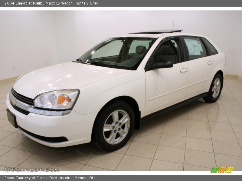 White / Gray 2004 Chevrolet Malibu Maxx LS Wagon