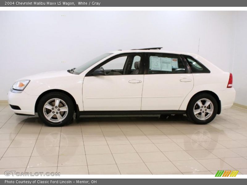 White / Gray 2004 Chevrolet Malibu Maxx LS Wagon