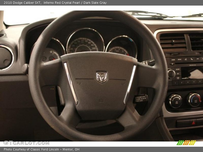 Inferno Red Crystal Pearl / Dark Slate Gray 2010 Dodge Caliber SXT