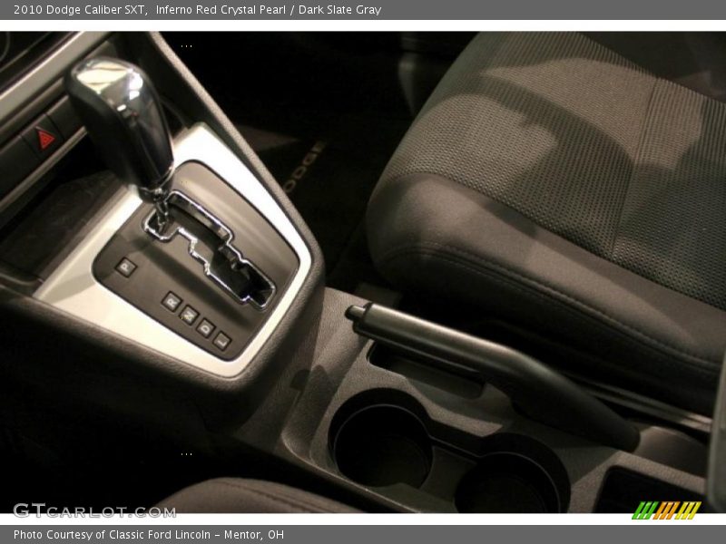 Inferno Red Crystal Pearl / Dark Slate Gray 2010 Dodge Caliber SXT