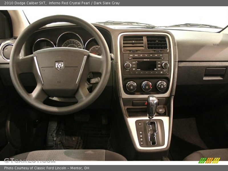 Inferno Red Crystal Pearl / Dark Slate Gray 2010 Dodge Caliber SXT