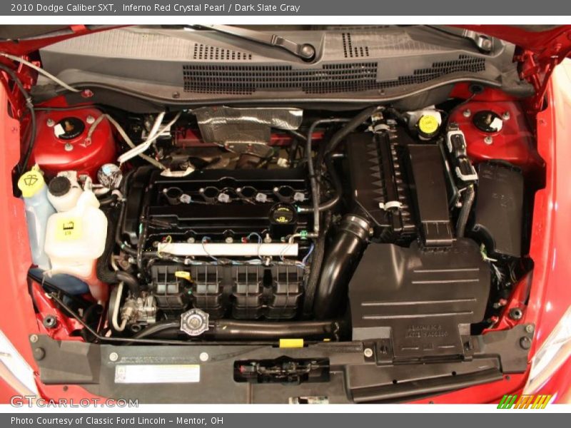 Inferno Red Crystal Pearl / Dark Slate Gray 2010 Dodge Caliber SXT