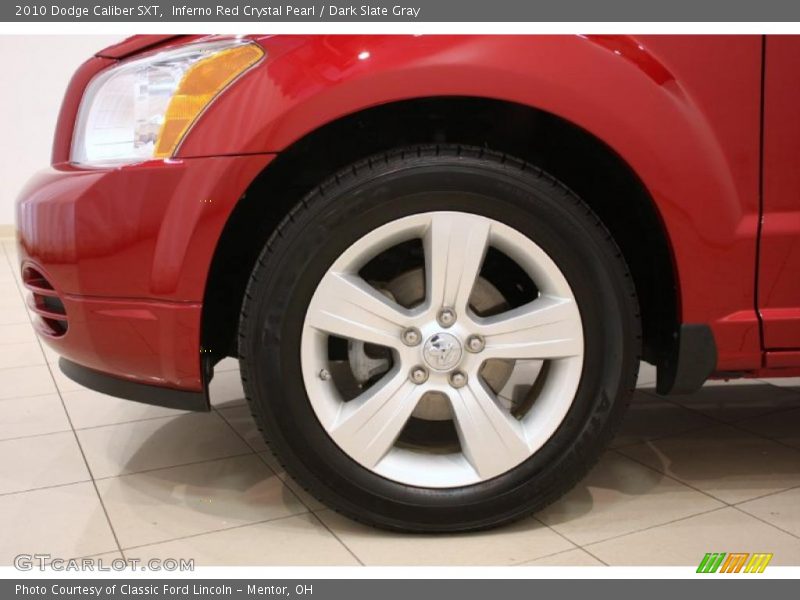 Inferno Red Crystal Pearl / Dark Slate Gray 2010 Dodge Caliber SXT