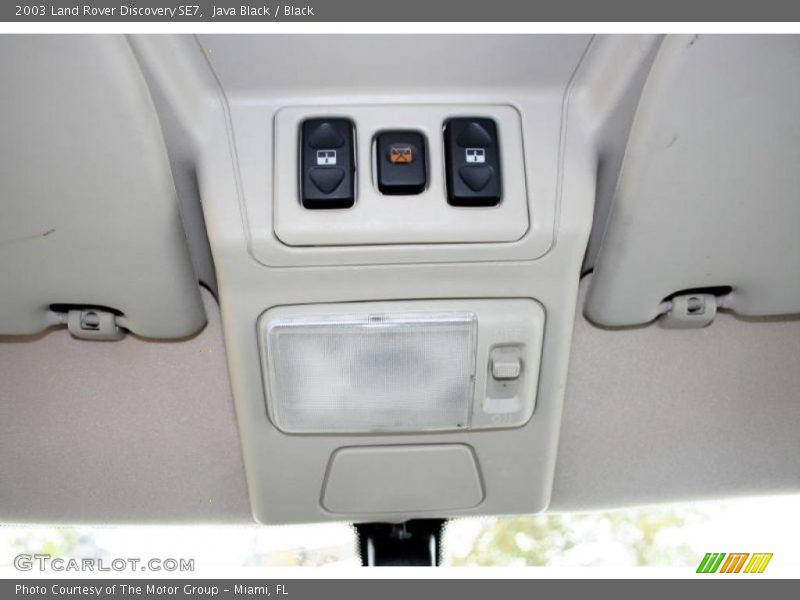 Java Black / Black 2003 Land Rover Discovery SE7