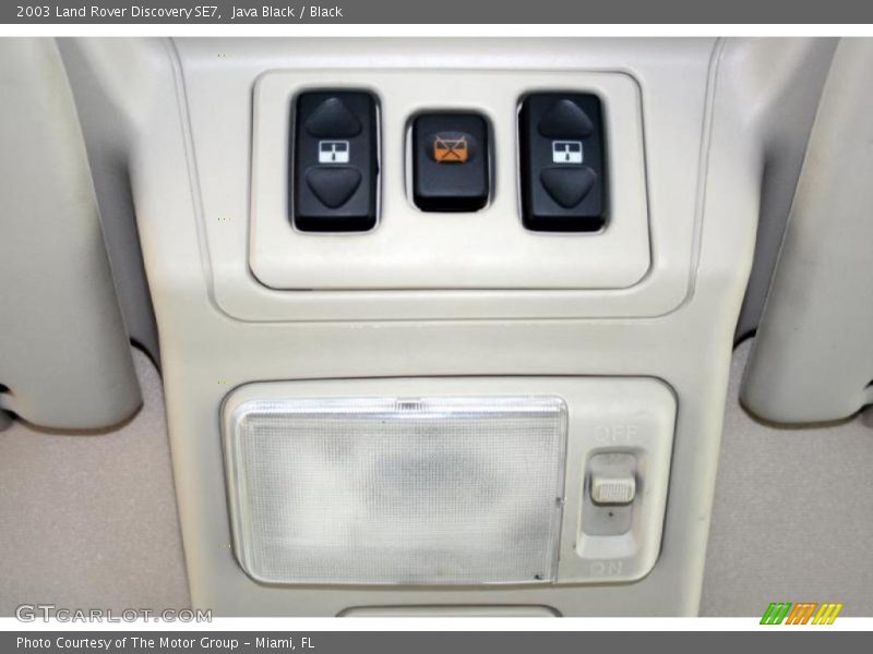 Java Black / Black 2003 Land Rover Discovery SE7