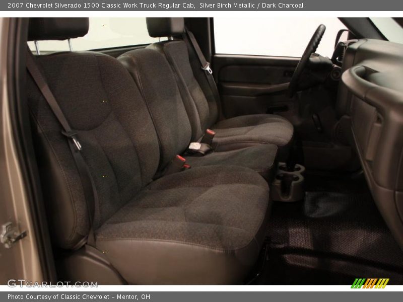Silver Birch Metallic / Dark Charcoal 2007 Chevrolet Silverado 1500 Classic Work Truck Regular Cab