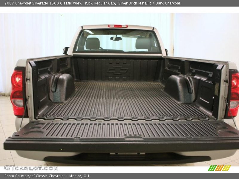 Silver Birch Metallic / Dark Charcoal 2007 Chevrolet Silverado 1500 Classic Work Truck Regular Cab