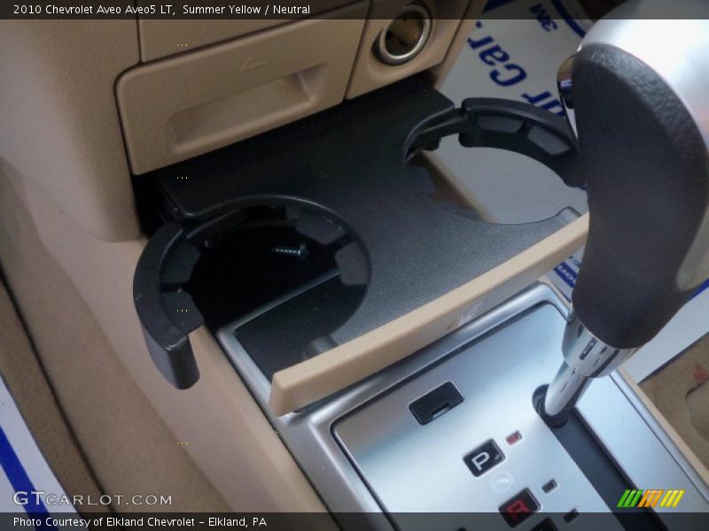 Summer Yellow / Neutral 2010 Chevrolet Aveo Aveo5 LT