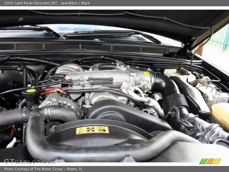 Java Black / Black 2003 Land Rover Discovery SE7
