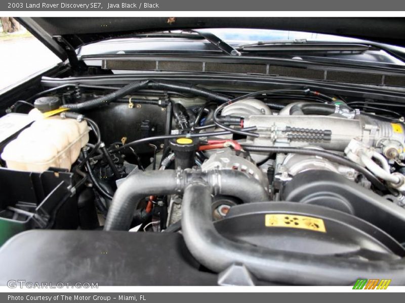 Java Black / Black 2003 Land Rover Discovery SE7