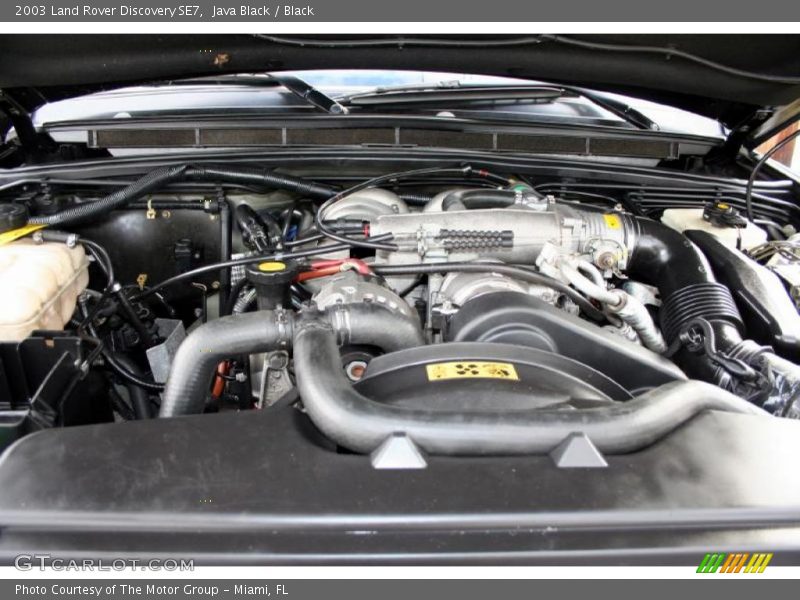 Java Black / Black 2003 Land Rover Discovery SE7