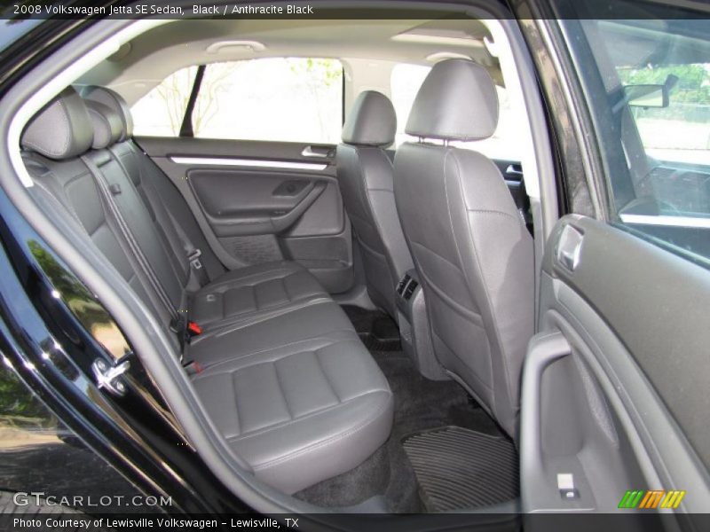 Black / Anthracite Black 2008 Volkswagen Jetta SE Sedan