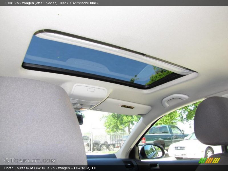 Black / Anthracite Black 2008 Volkswagen Jetta S Sedan