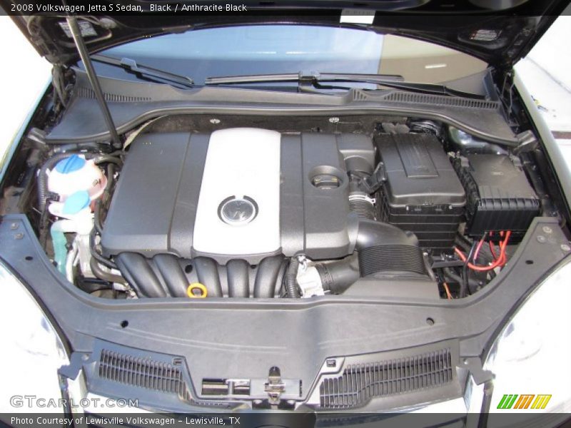  2008 Jetta S Sedan Engine - 2.5 Liter DOHC 20-Valve 5 Cylinder