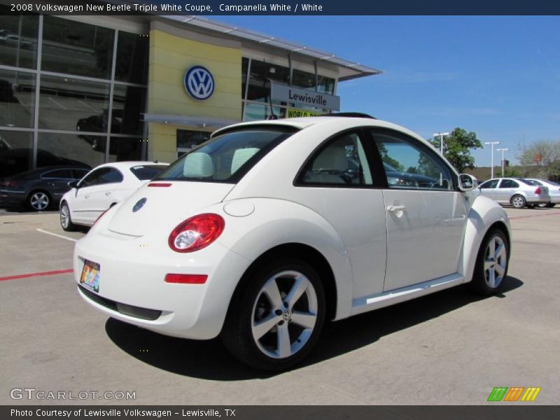 Campanella White / White 2008 Volkswagen New Beetle Triple White Coupe