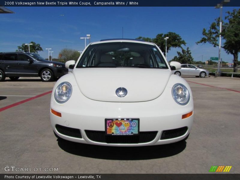 Campanella White / White 2008 Volkswagen New Beetle Triple White Coupe
