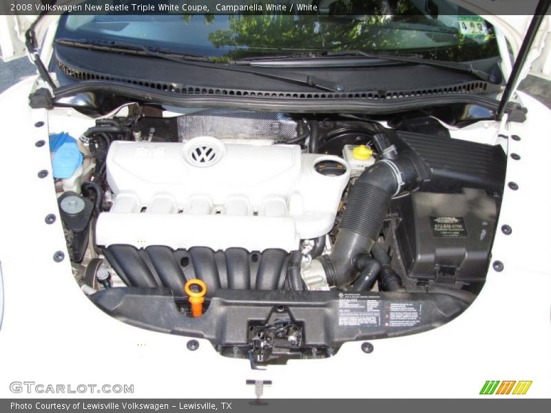 Campanella White / White 2008 Volkswagen New Beetle Triple White Coupe