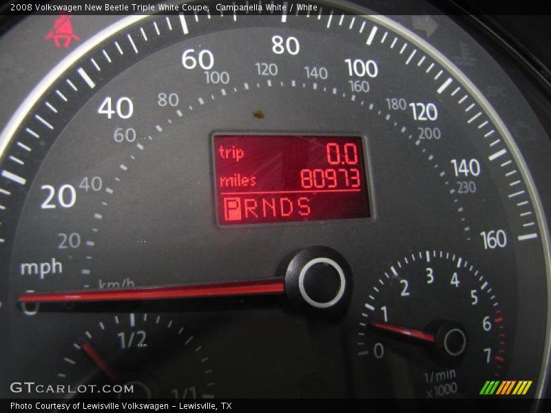 Campanella White / White 2008 Volkswagen New Beetle Triple White Coupe