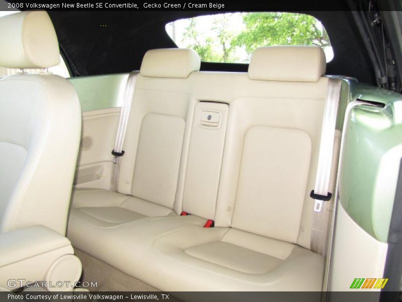 Gecko Green / Cream Beige 2008 Volkswagen New Beetle SE Convertible