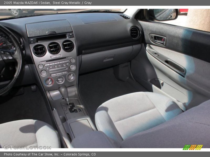 Steel Gray Metallic / Gray 2005 Mazda MAZDA6 i Sedan