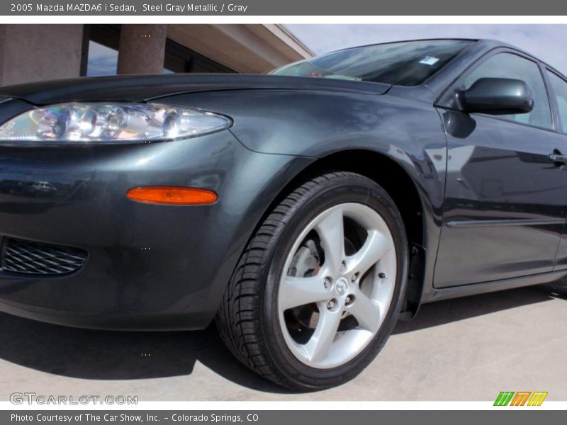 Steel Gray Metallic / Gray 2005 Mazda MAZDA6 i Sedan