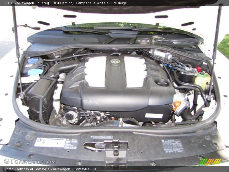  2010 Touareg TDI 4XMotion Engine - 3.0 Liter TDI DOHC 24-Valve VVT Diesel V6
