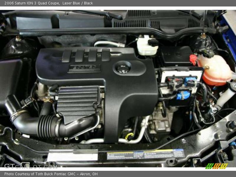  2006 ION 3 Quad Coupe Engine - 2.2 Liter DOHC 16-Valve Ecotec 4 Cylinder